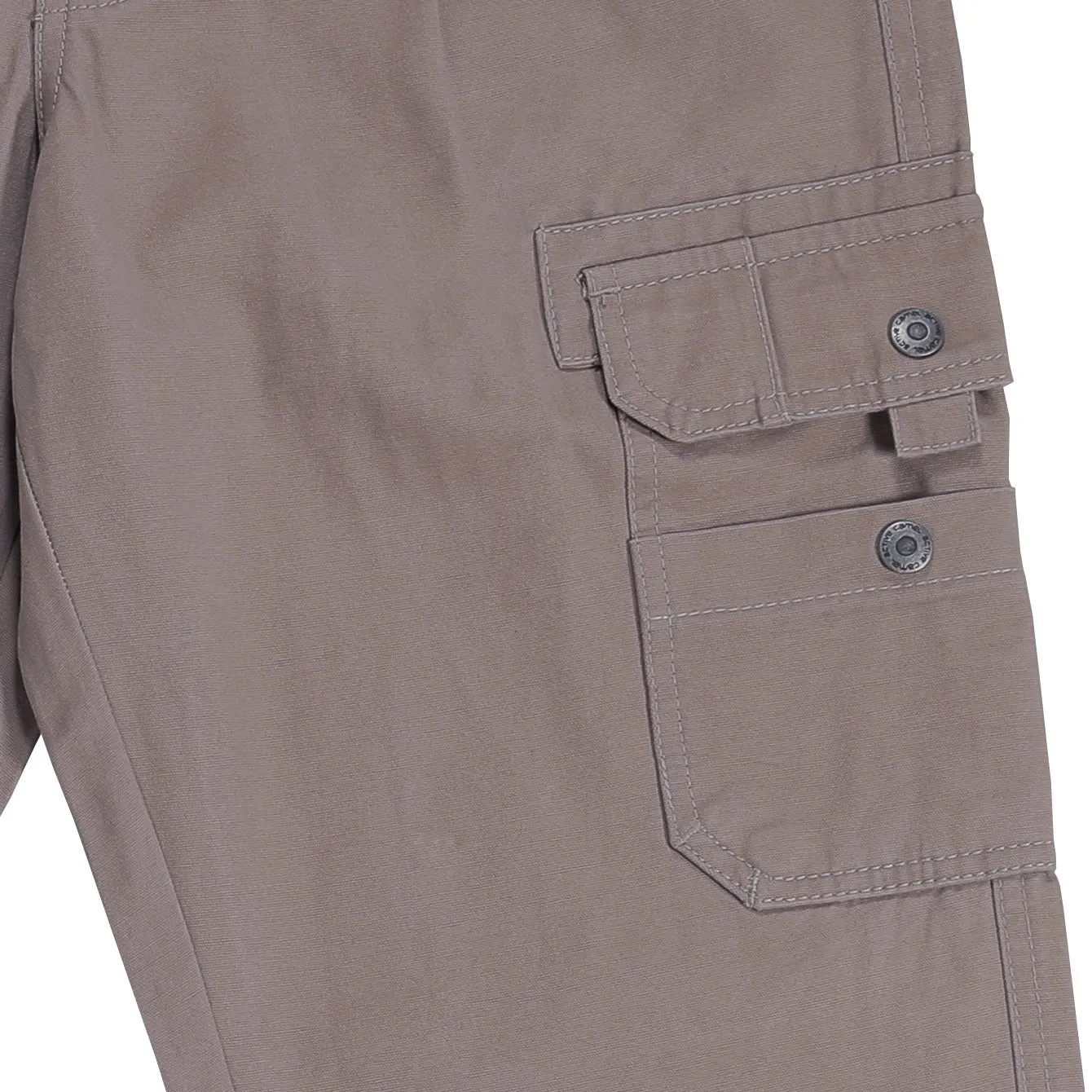 camel active Men Cargo Trousers in Regular Fit with Multipockets in 3 Colours Solid Cotton