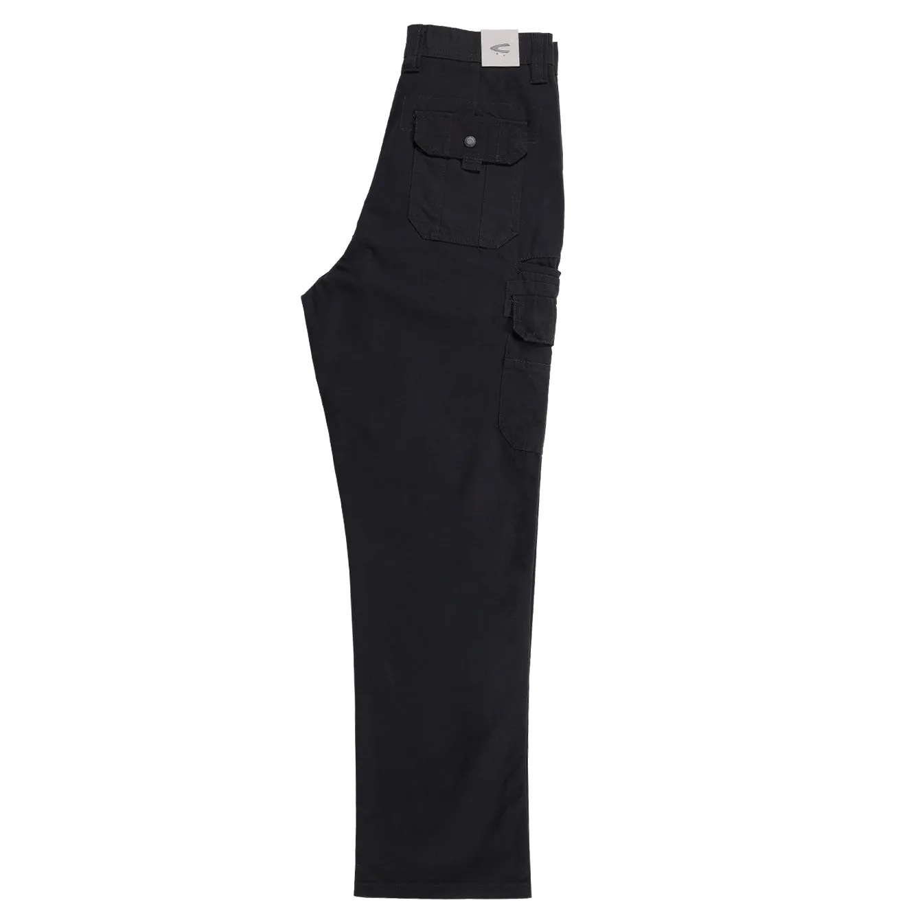 camel active Men Cargo Trousers in Regular Fit with Multipockets in 3 Colours Solid Cotton
