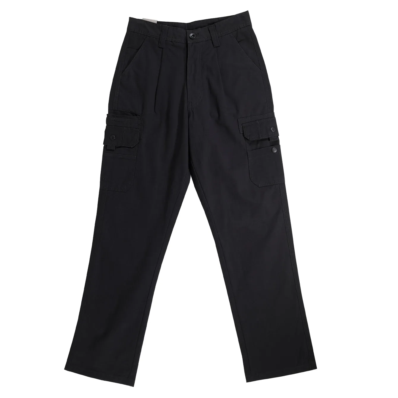 camel active Men Cargo Trousers in Regular Fit with Multipockets in 3 Colours Solid Cotton