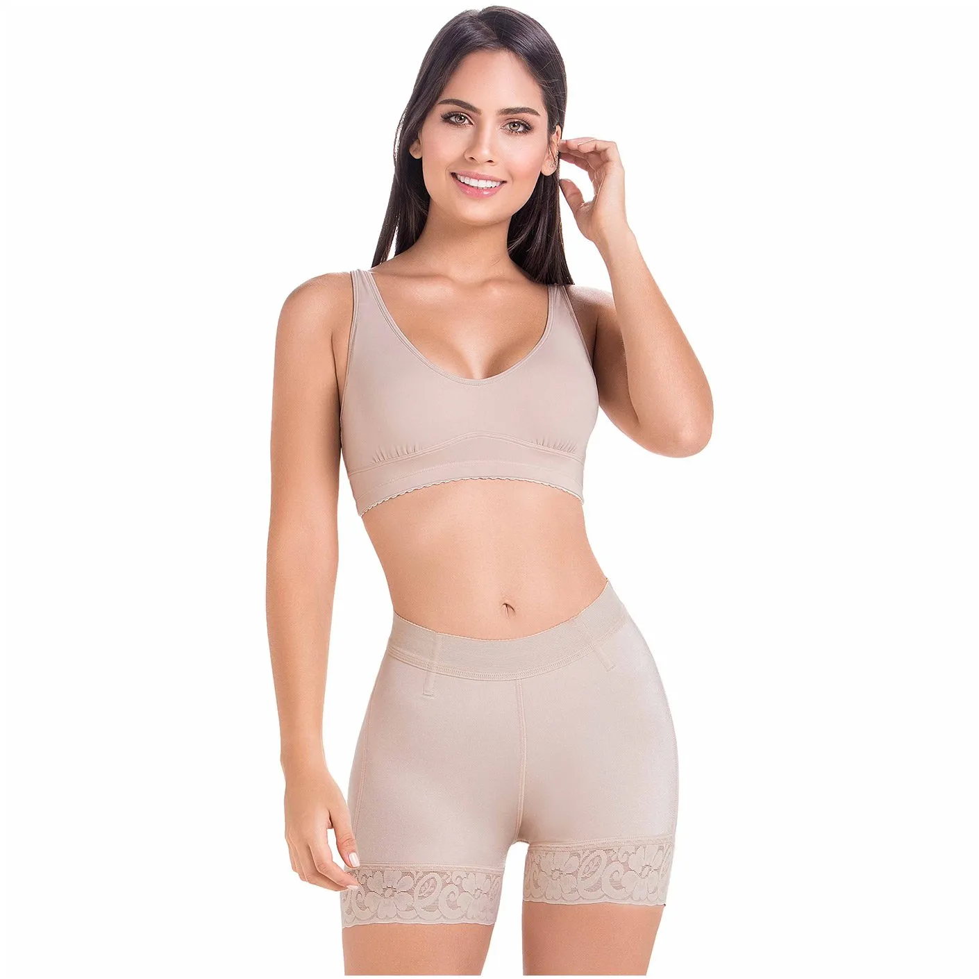Fajas MariaE FU100 Butt Lifter Shapewear  Short