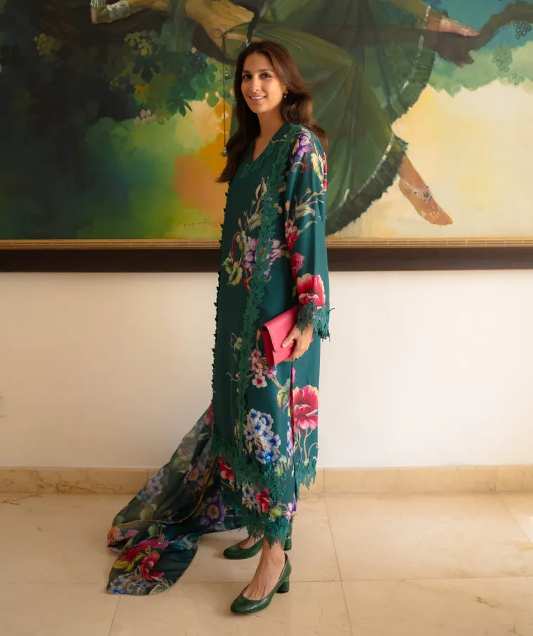 Fall Winter '23 - Find Your Paradise Dress In Emerald Green