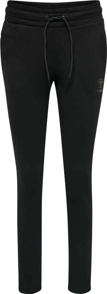 Hummel Women&#x27;s Hmlnoni 2.0 Tapered Pants Black | Buy Hummel Women&#x27;s Hmlnoni 2.0 Tapered Pants Black here | Outnorth
