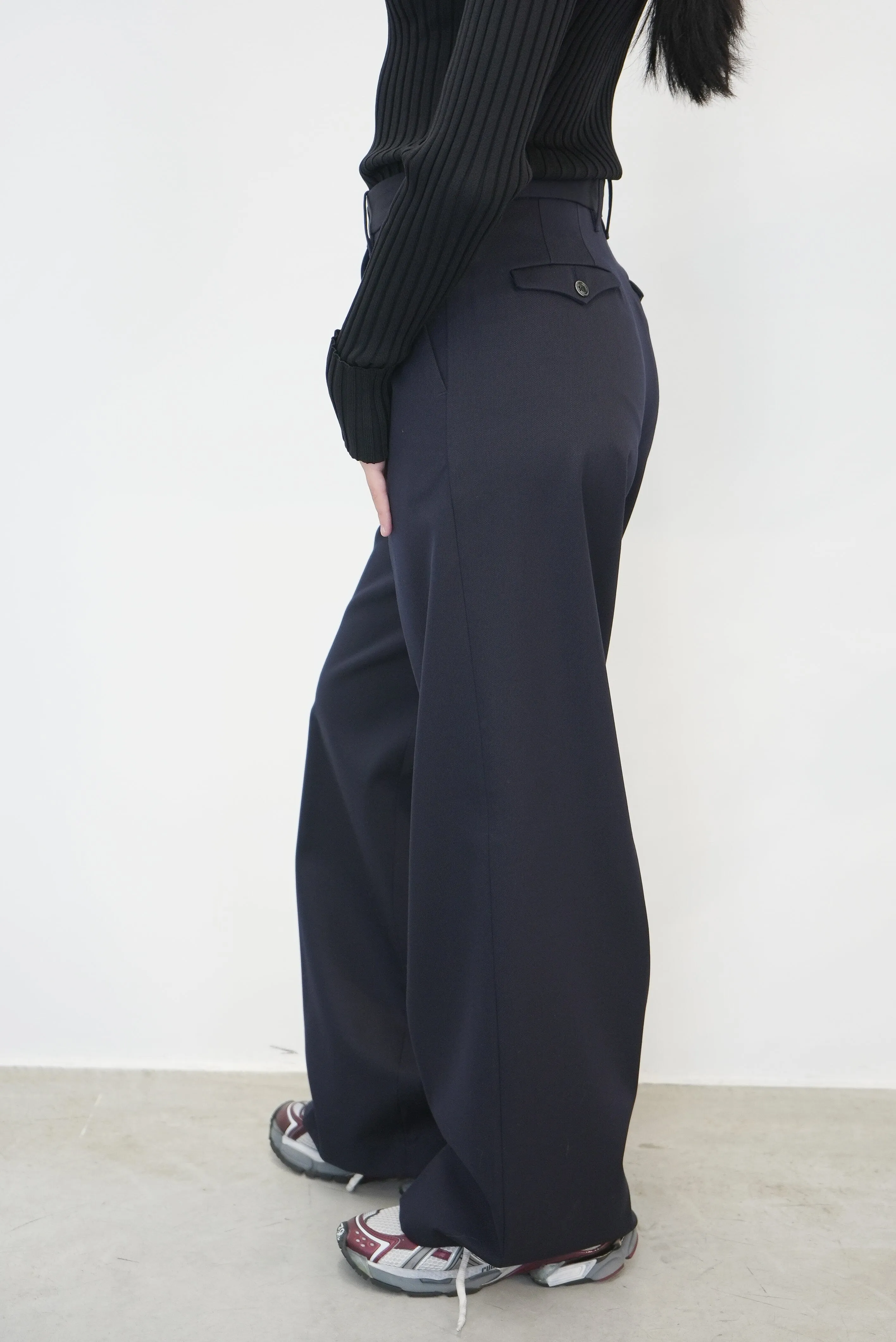 KAREN PALAZZO IN NAVY