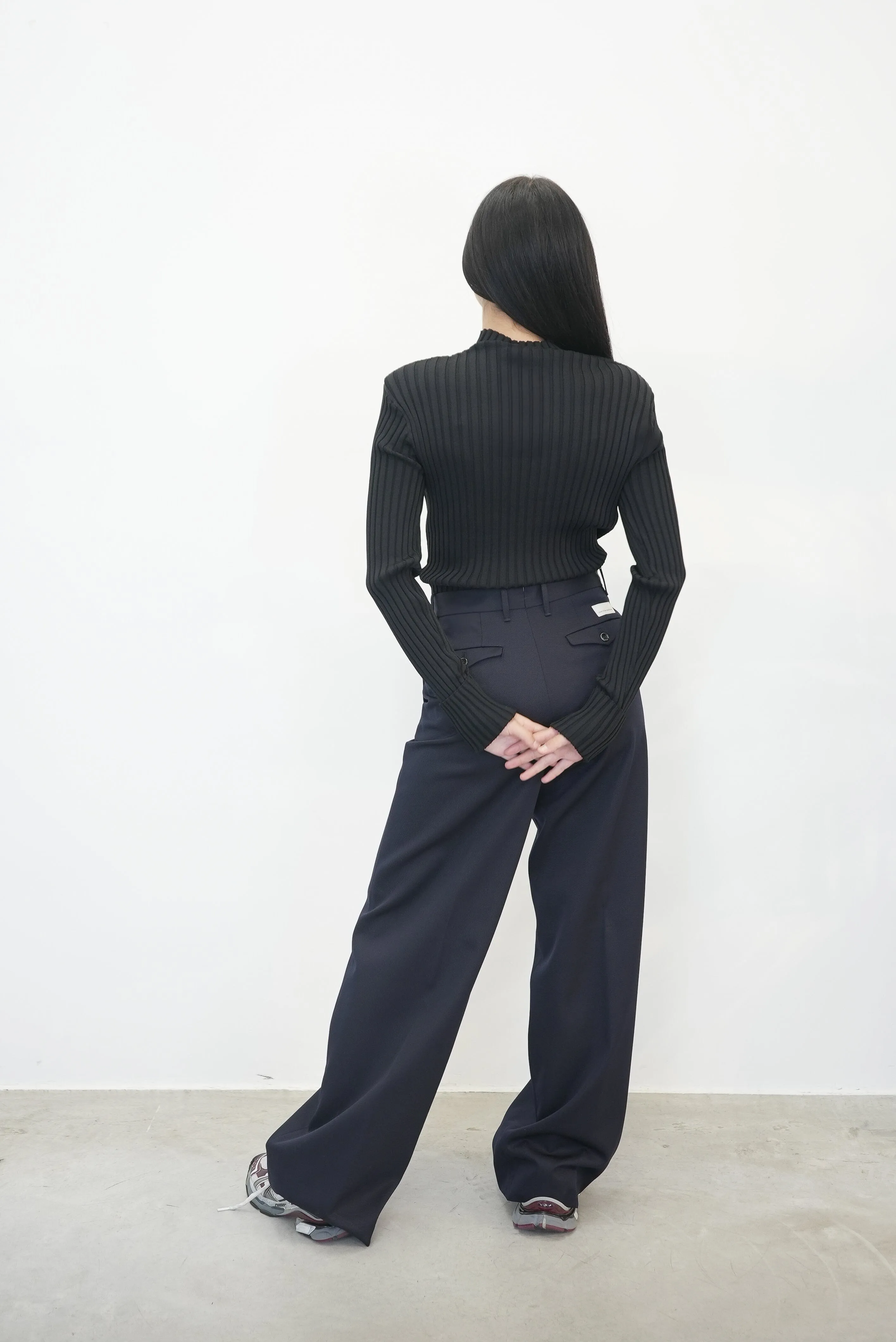 KAREN PALAZZO IN NAVY