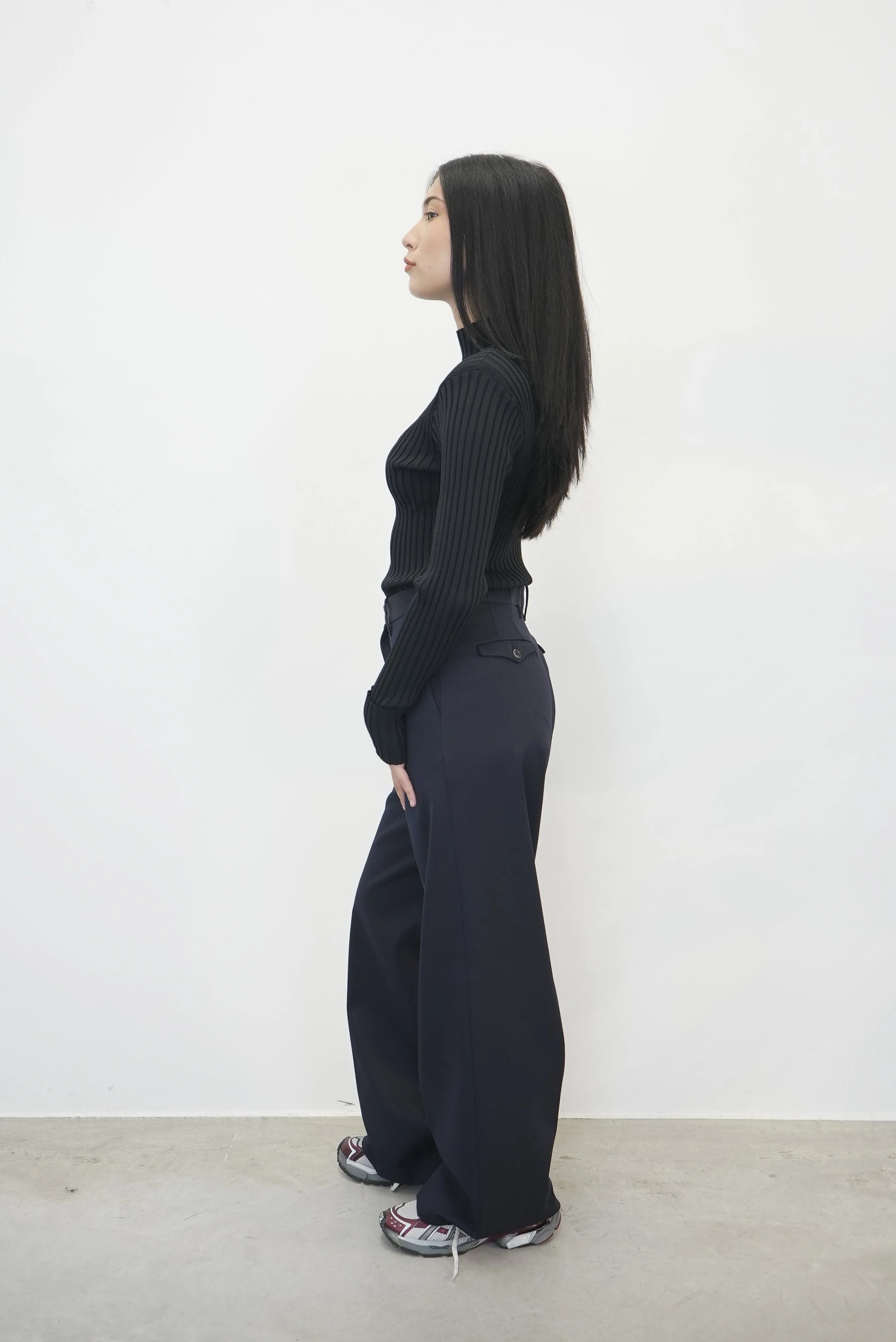 KAREN PALAZZO IN NAVY