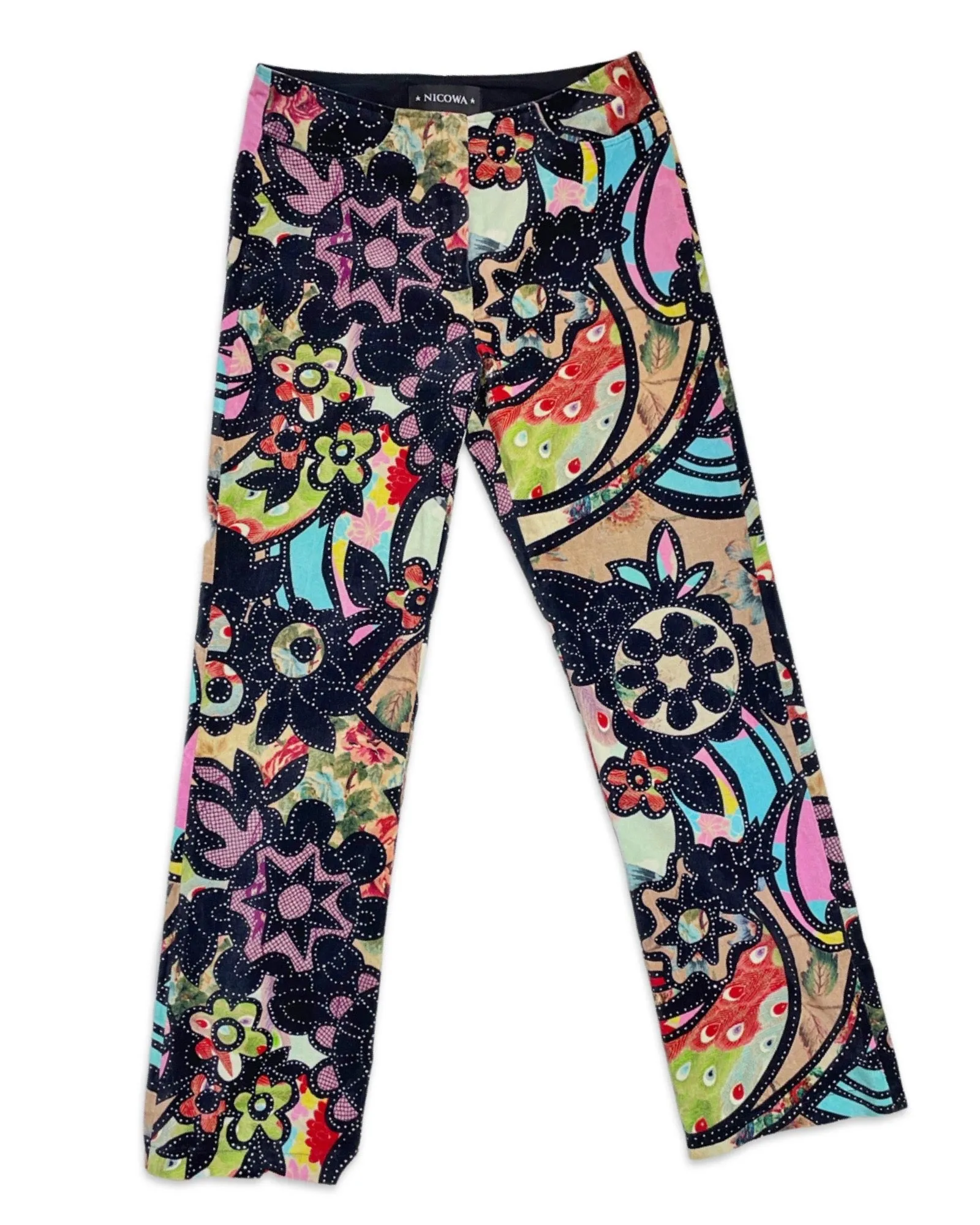 NICOWA : VELVET PANTS : 38
