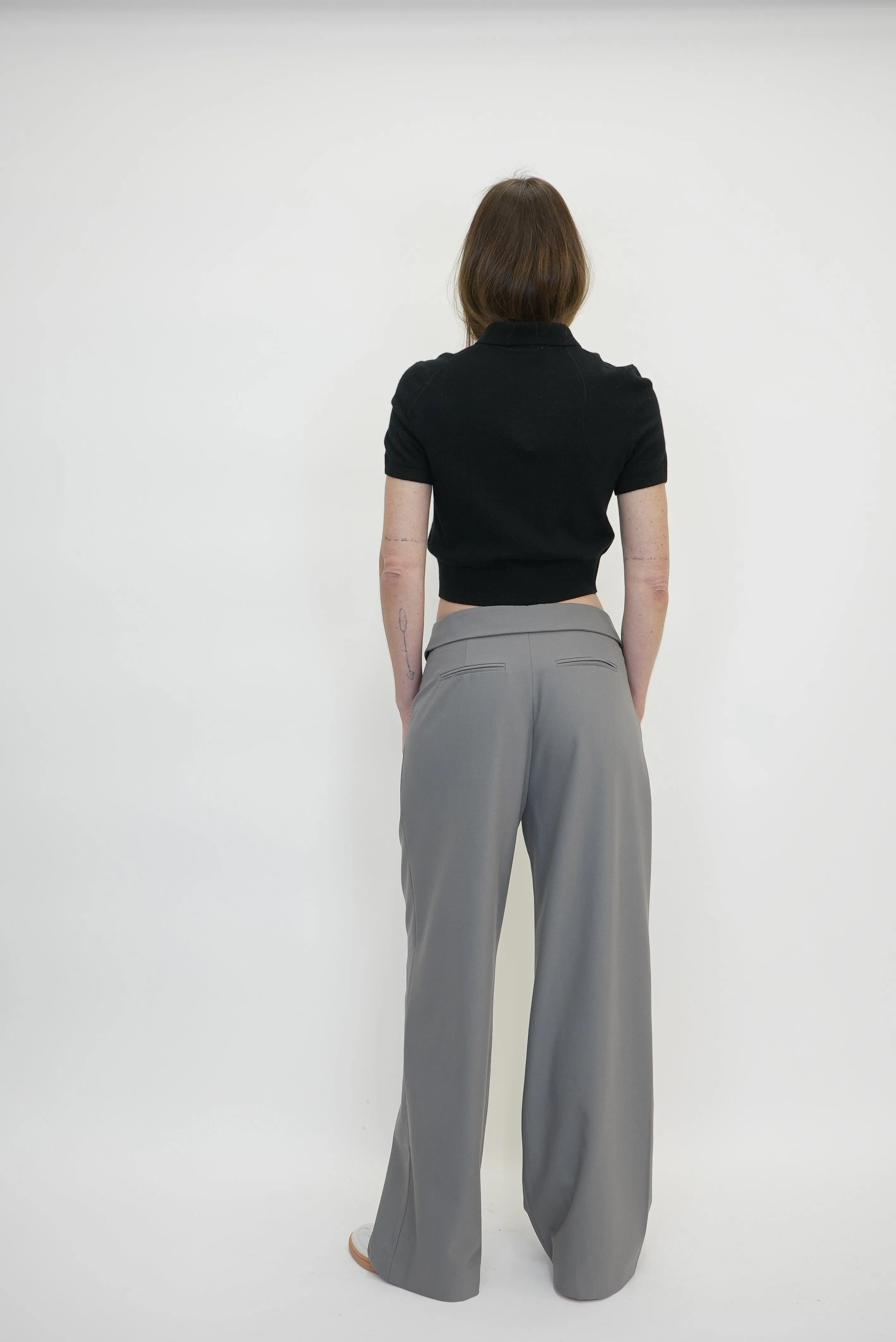 SOFFY TROUSERS IN ULTIMATE GREY