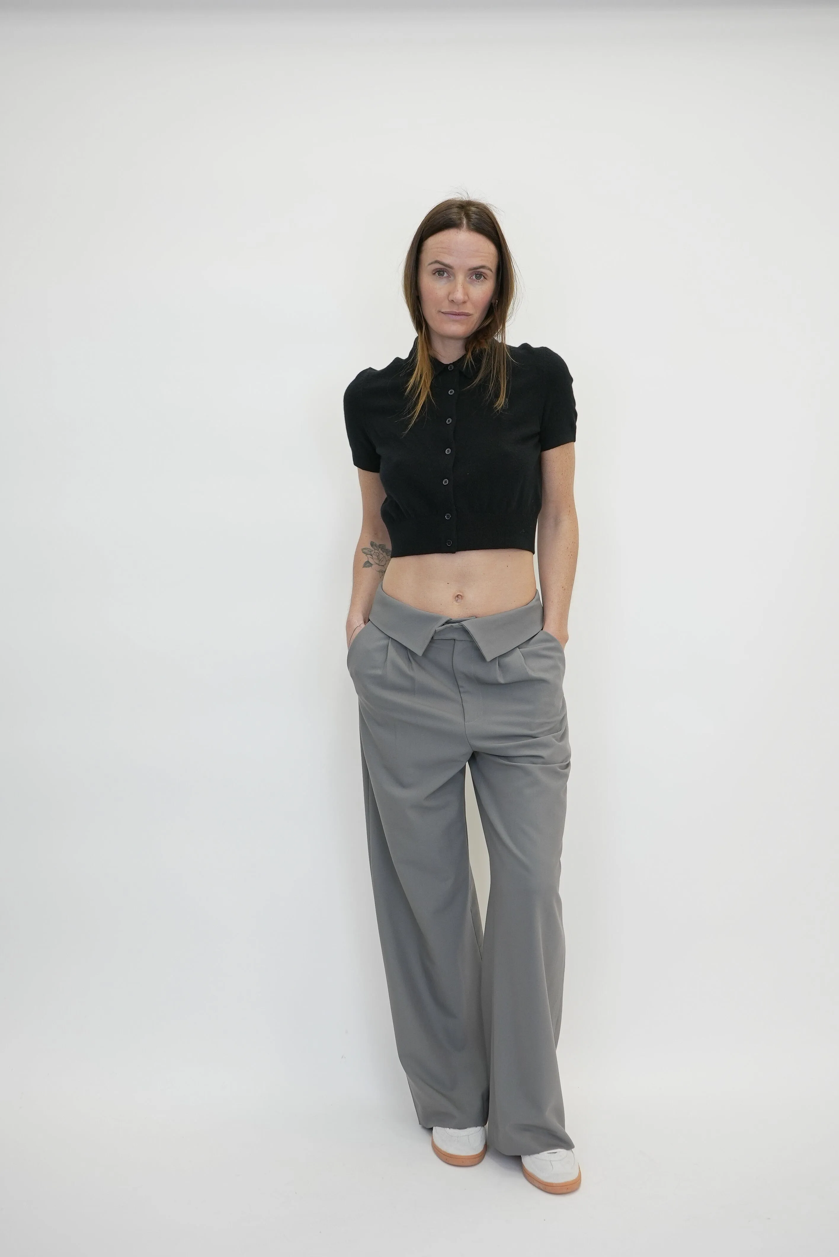 SOFFY TROUSERS IN ULTIMATE GREY