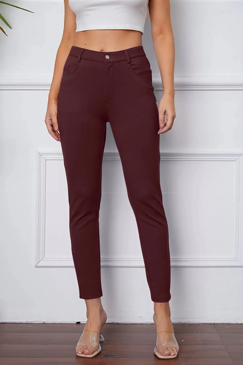 Stretchy Pants by Basic Bae