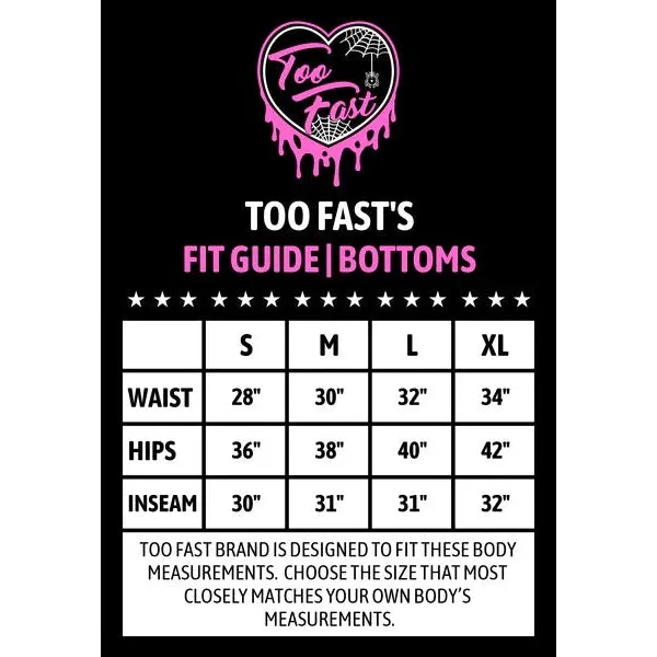 Witch Bitch Pink Trim Dolphin Hot Shorts